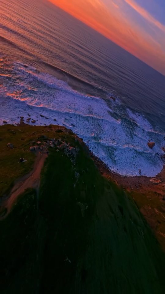Drone Footage lyric video template preview